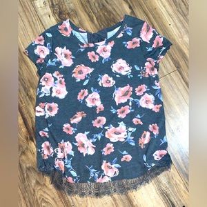 M Lauren Conrad Floral Top
